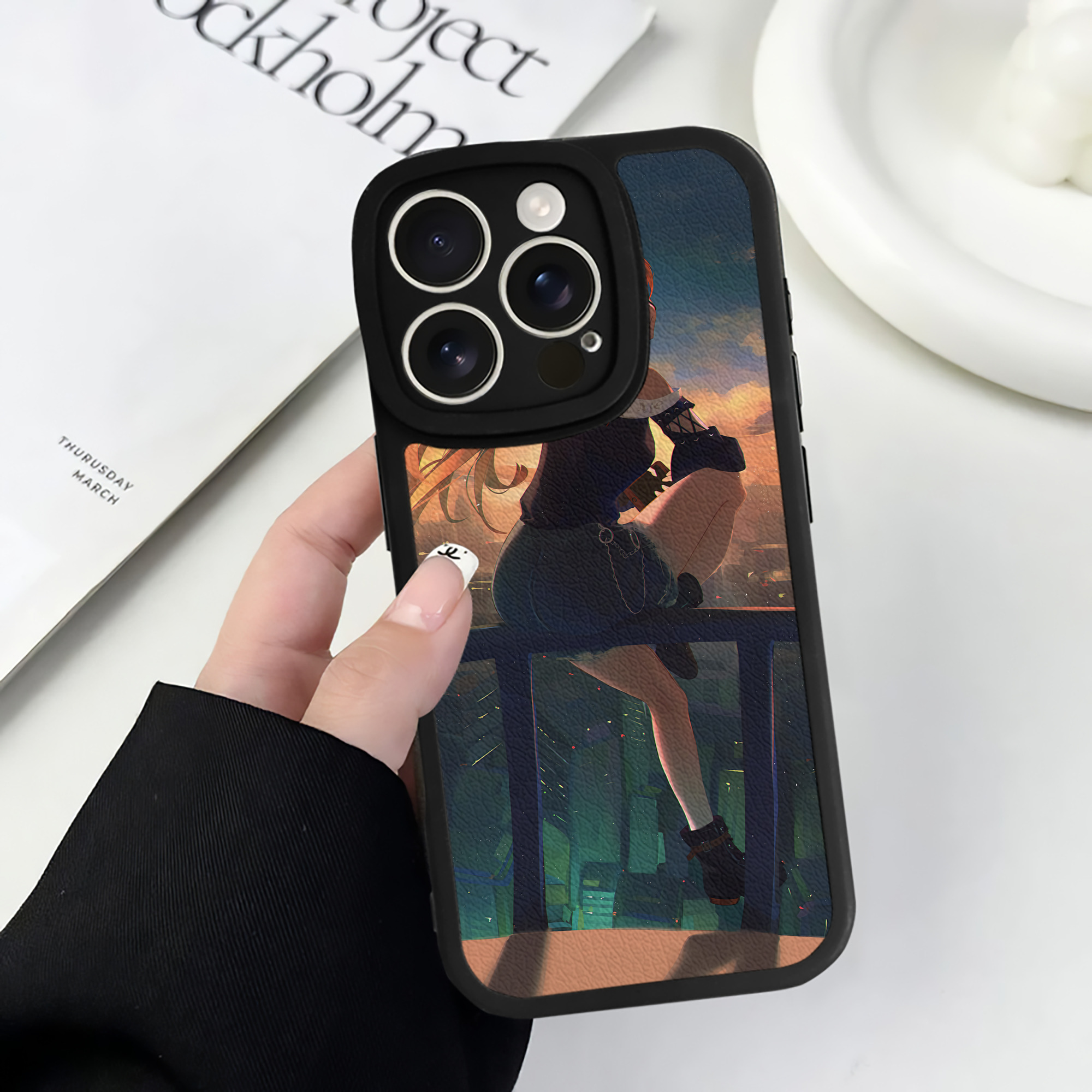 （画像用） EVA 新世紀エヴァンゲリオン 【iPhone 16シリーズ対応】シリコンスマホケース（レザー調） 材質：シリコン